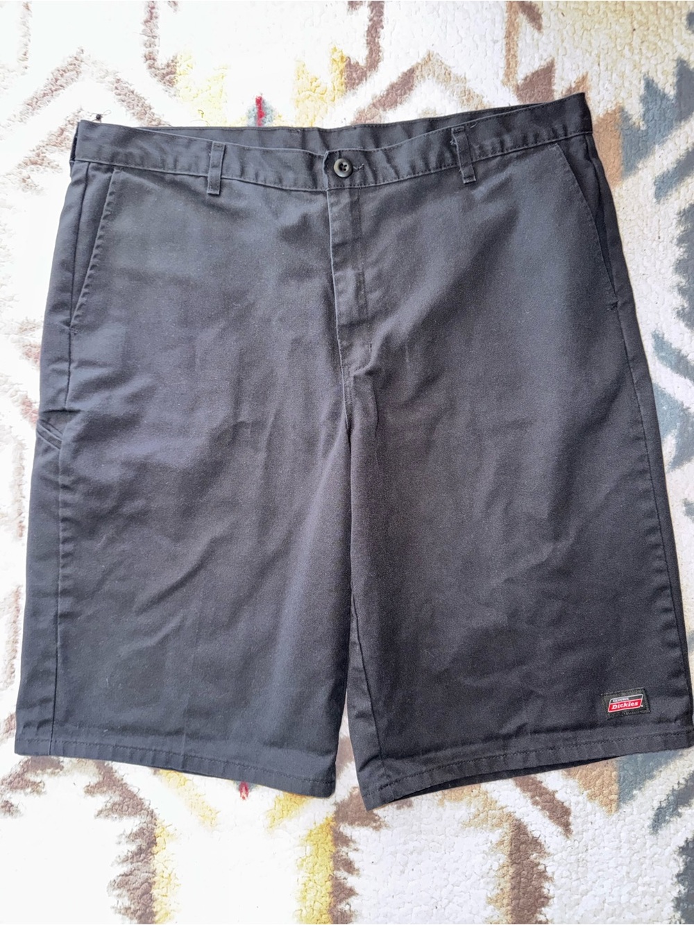 Dickies Black Flat Front Men’s Shorts